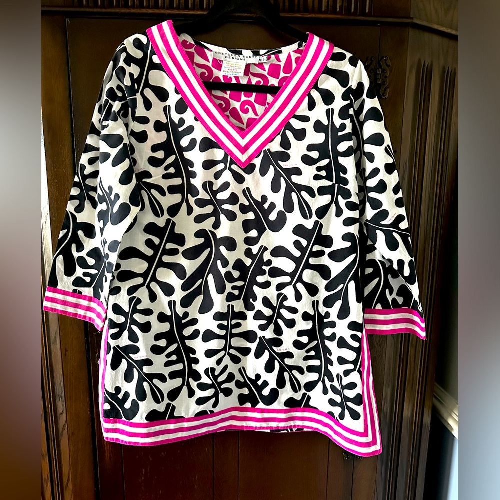 Gretchen Scott super cute tunic size medium